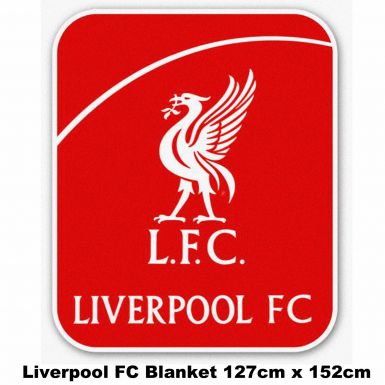 Liverpool FC Fleece Blanket Throw