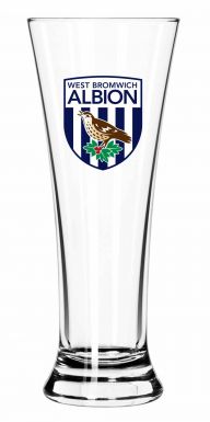 West Bromwich Albion Pilsner Glass