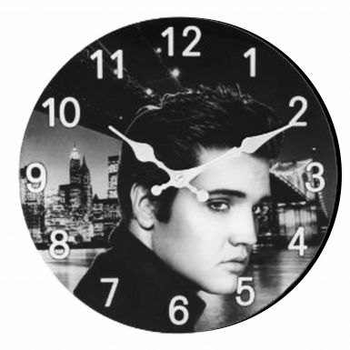 Elvis Presley Portrait Clock