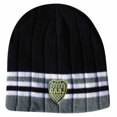 Boca Juniors CABJ Crest Beanie Hat
