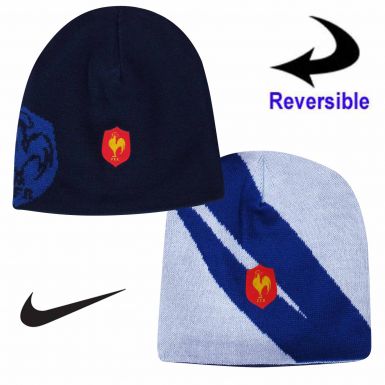 France FFR Rugby Reversible Beanie Hat by Nike