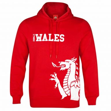 Wales Cymru Flag Hoodie for Leisurewear