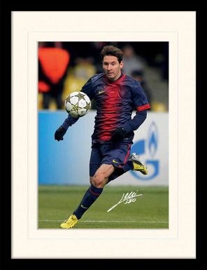 FC Barcelona & Lionel Messi Framed Print