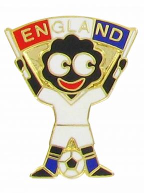 England Golly Pin Badge