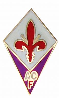 ACF Fiorentina Football Crest Pin Badge
