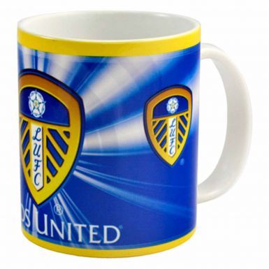 Leeds United Football Crest Mug