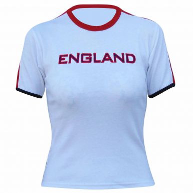 Ladies England Skinny Fit T-Shirt