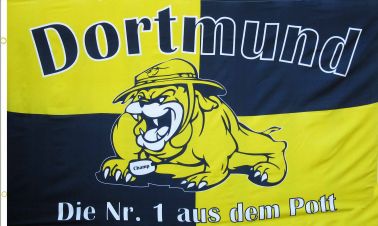 Giant Borussia Dortmund Football Flag