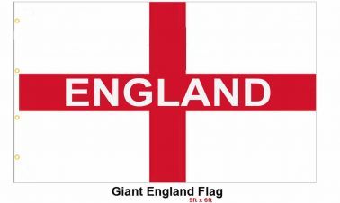 Giant England Cross of St George Flag