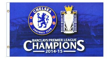 Chelsea FC 2015 Premier League Champions Flag