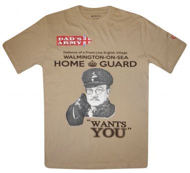 Dad's Army Capt Mainwaring Home Guard T-Shirt