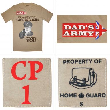 Dad's Army Capt Mainwaring Home Guard T-Shirt