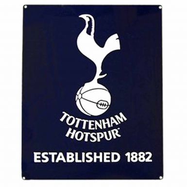Tottenham Hotspur Spurs Crest Metal Sign