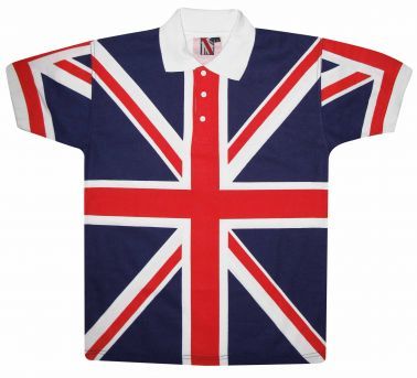 Union Jack Flag Polo Shirt