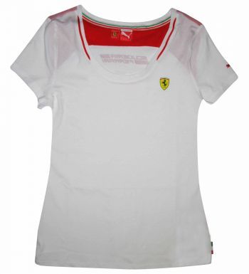Ladies F1 Ferrari Scuderia T-Shirt by Puma