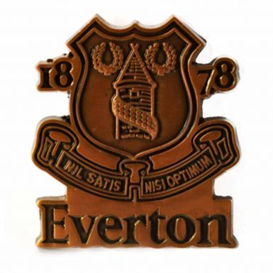 Everton FC Antique Effect Crest Pin Badge