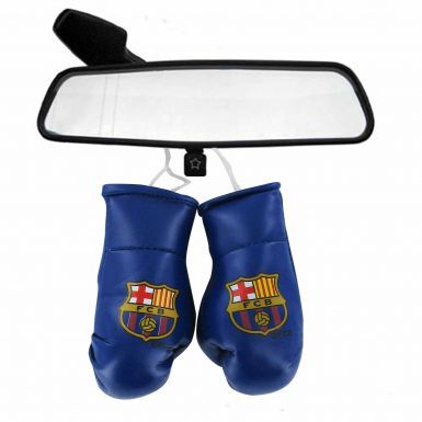 FC Barcelona Crest Mini Boxing Gloves