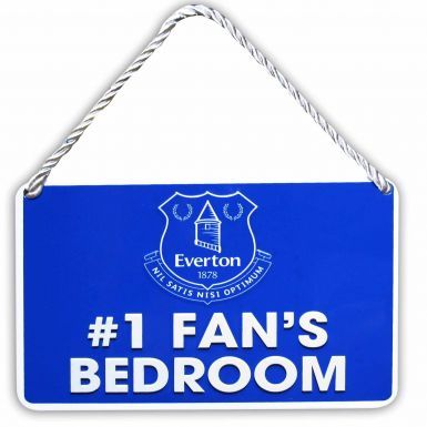 Everton FC No.1 Fan Metal Sign