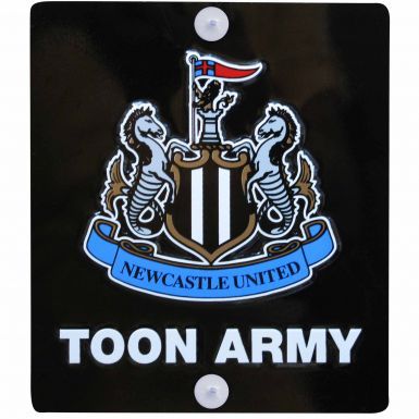 Newcastle United Crest Metal Sign