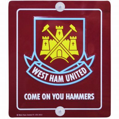 Mini West Ham United Crest Metal Sign
