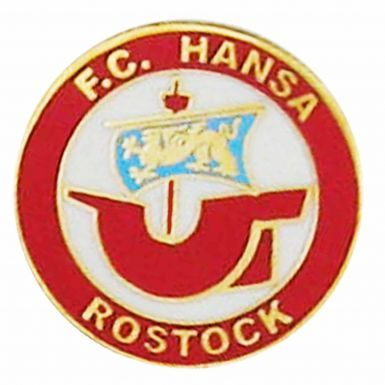 FC Hansa Rostok Crest Pin Badge