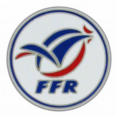 France FFR Rugby Crest Pin Badge
