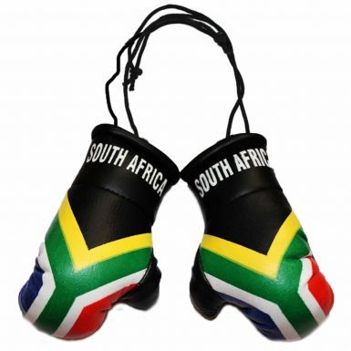 South Africa Leather Mini Boxing Gloves