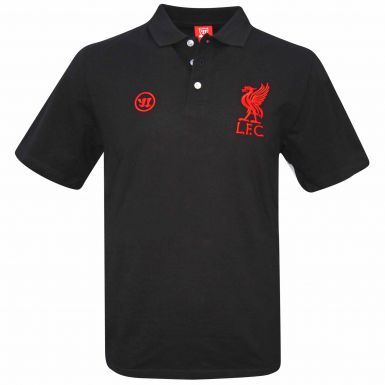 Liverpool FC Crest Polo Shirt by Warrior