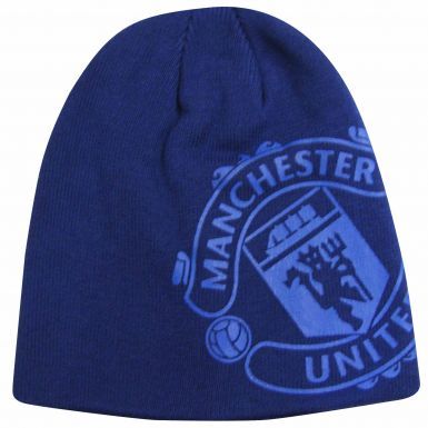 Kids Manchester United Beanie Hat