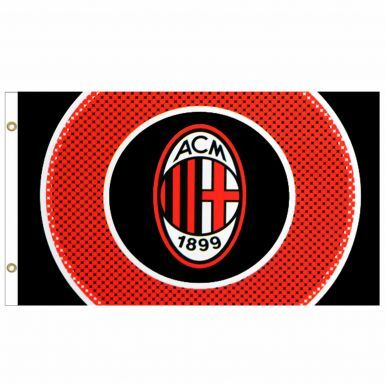Giant AC Milan Football Crest Flag