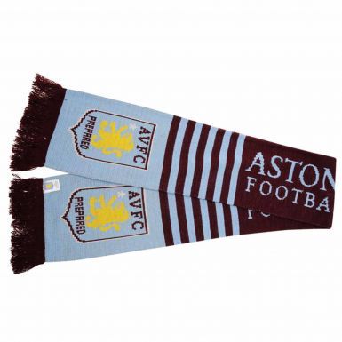 Aston Villa Football Crest Scarf