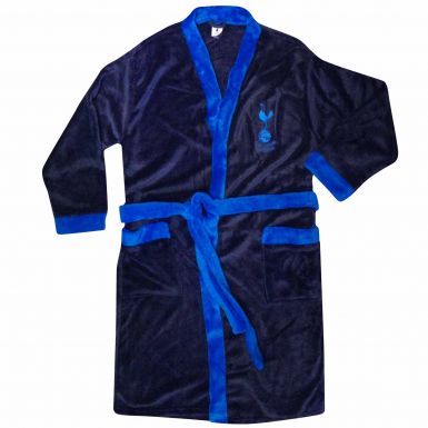 Spurs Football Crest Adults Dressing Gown