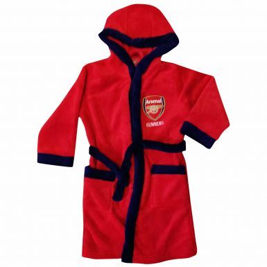 Arsenal FC Kids Hooded Dressing Gown