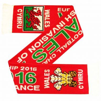 Wales 2016 Euro Finals Scarf