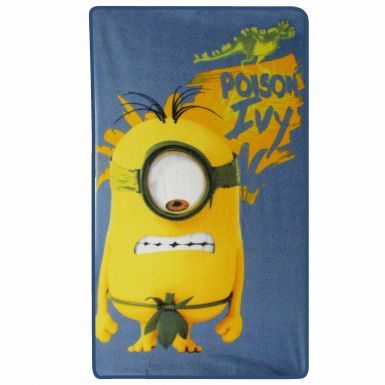 Official Minions Poison Ivy Fleece Blanket