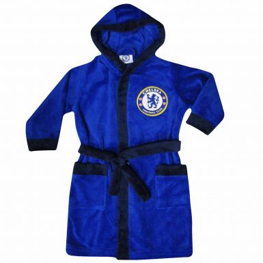 Chelsea FC Kids Hooded Dressing Gown