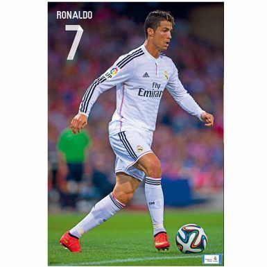 Cristiano Ronaldo & Real Madrid Poster