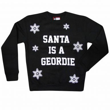 Unisex Newcastle Santa is a Geordie Sweatshirt