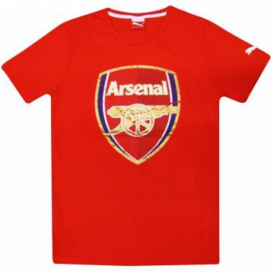 Arsenal FC Crest Football T-Shirt by Puma