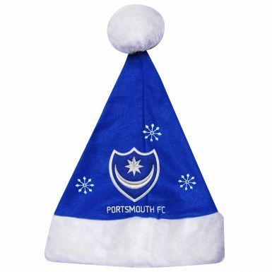 Portsmouth FC Christmas Santa Hat