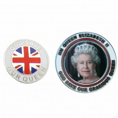 HM Queen Elizabeth 90th Birthday Badge Set