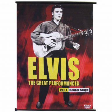 Giant Elvis Presley Rock & Roll Legend Banner