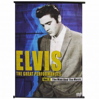 Giant Elvis Presley Music Legend Banner