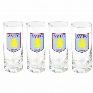 Aston Villa Crest Shot Glasses