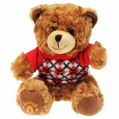 Manchester Utd Fluffy Teddy Bear