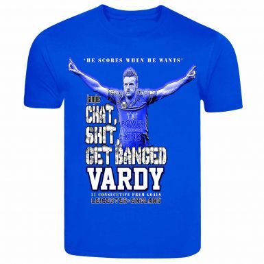 Jamie Vardy & Leicester Striker T-Shirt