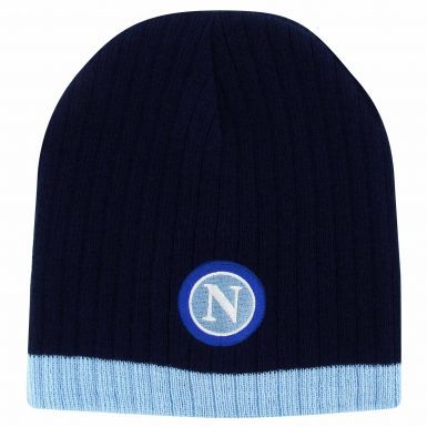 SSC Napoli Crest Beanie Hat