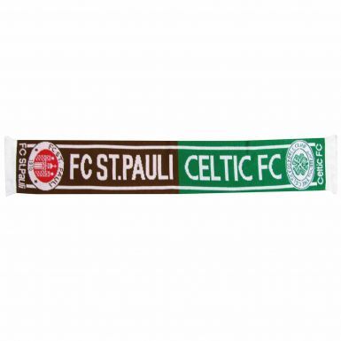 Celtic FC & St Pauli Football Friendship Scarf
