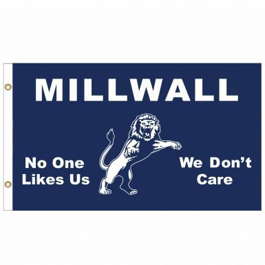 Giant Millwall Lions No One Likes Us Flag