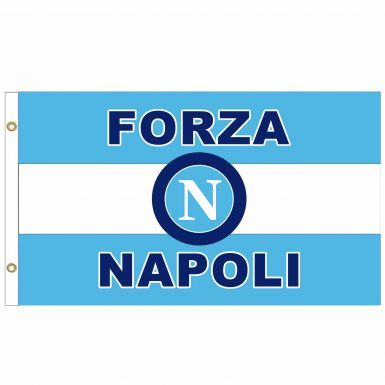 SSC Napoli Crest Flag